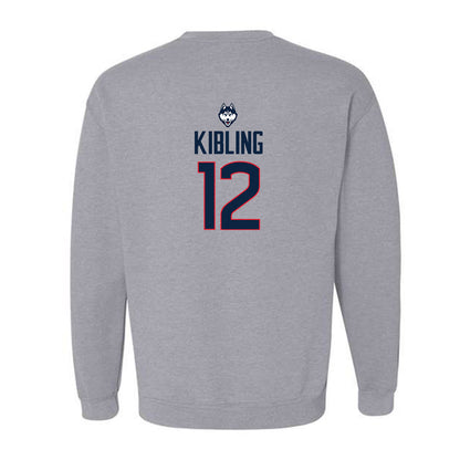 UConn - NCAA Softball : Kaitlyn Kibling - Crewneck Sweatshirt Classic Shersey