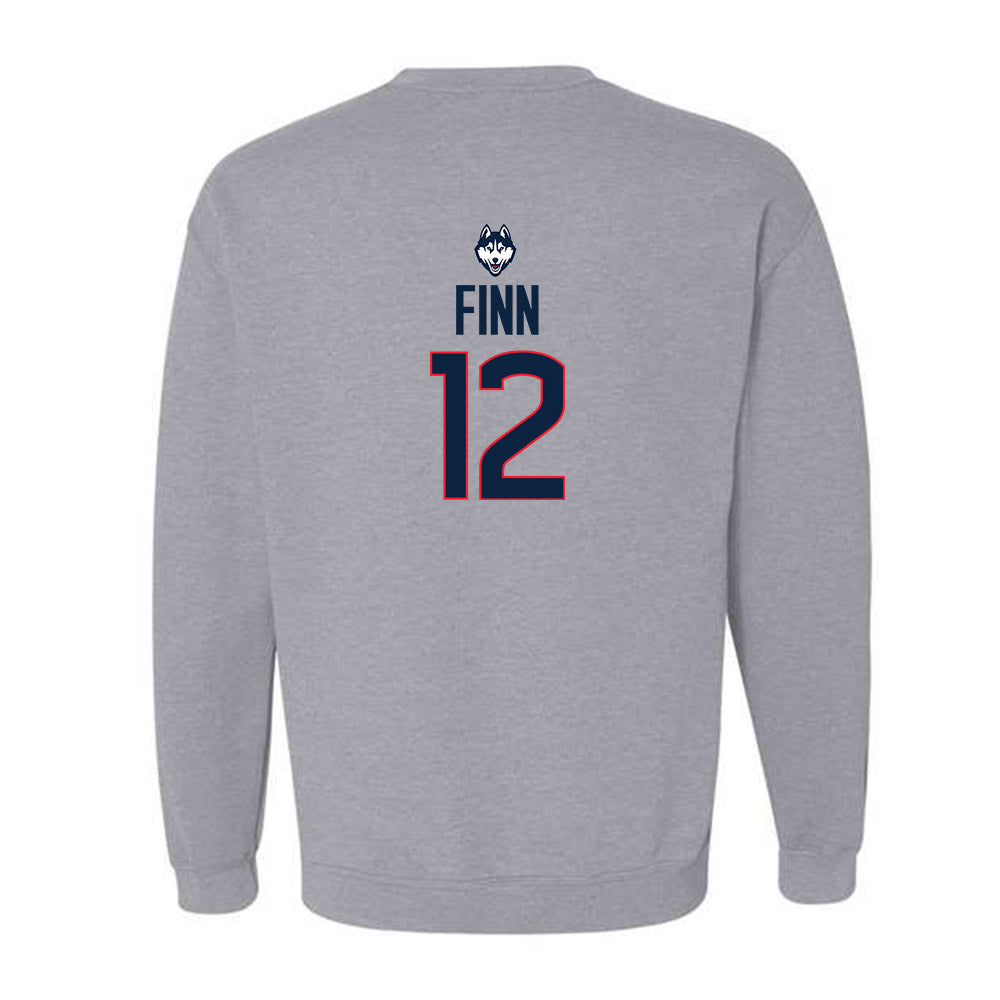 UConn - NCAA Baseball : Sean Finn - Crewneck Sweatshirt Classic Shersey