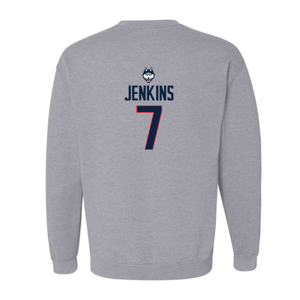 UConn - NCAA Softball : Hope Jenkins - Crewneck Sweatshirt Classic Shersey