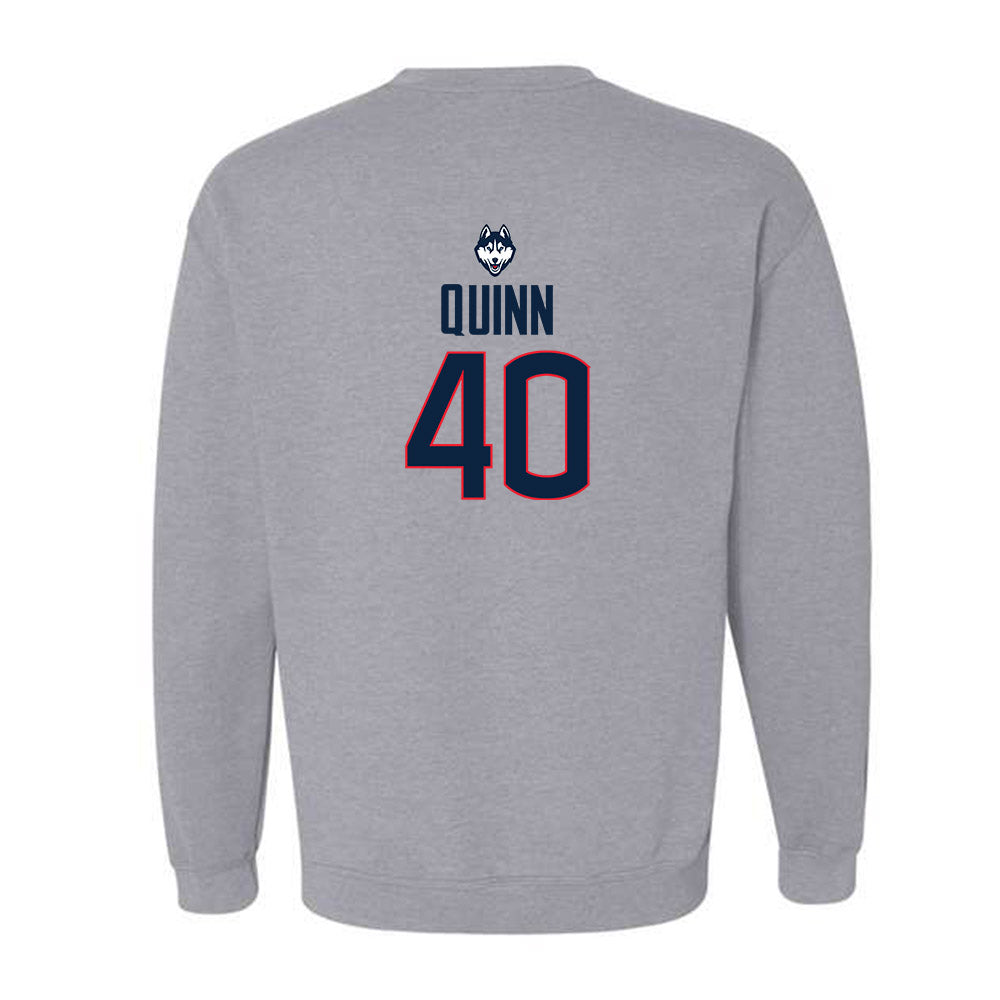 UConn - NCAA Baseball : Braden Quinn - Crewneck Sweatshirt Classic Shersey