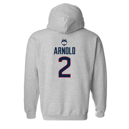 UConn - NCAA Women's Basketball : Kamorea Arnold - Hooded Sweatshirt Classic Shersey