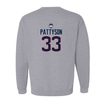 UConn - Women's Basketball Legends : Meghan Pattyson - Crewneck Sweatshirt Classic Shersey