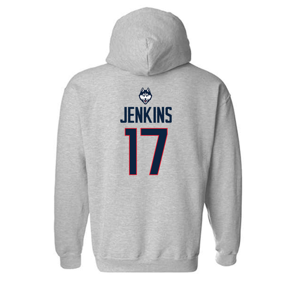 UConn - NCAA Softball : Grace Jenkins - Hooded Sweatshirt Classic Shersey