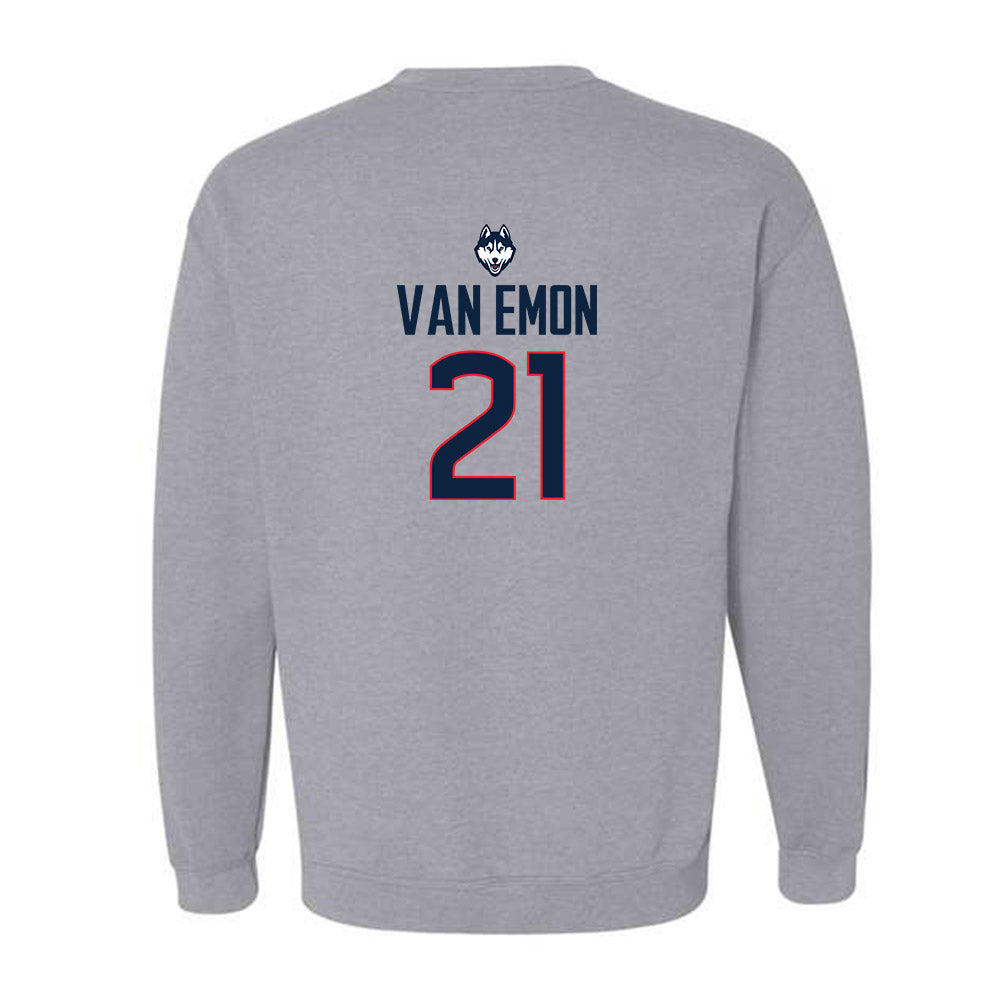 UConn - NCAA Baseball : Gabe Van Emon - Crewneck Sweatshirt Classic Shersey