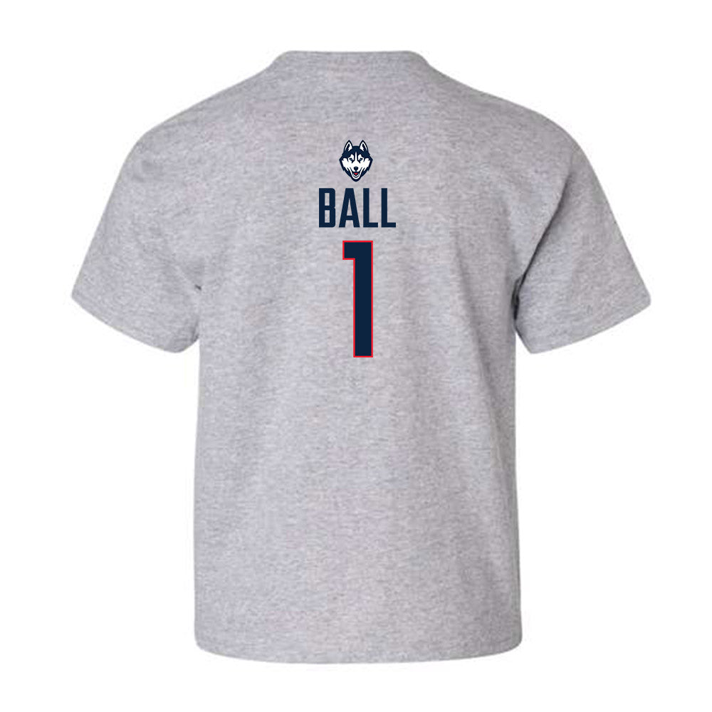 UConn - NCAA Men's Basketball : Solo Ball - Youth T-Shirt Classic Shersey