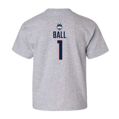 UConn - NCAA Men's Basketball : Solo Ball - Youth T-Shirt Classic Shersey