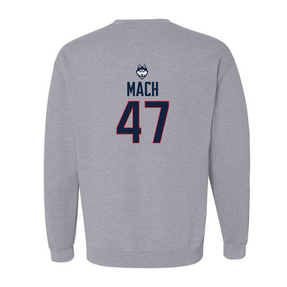 UConn - NCAA Baseball : Alex Mach - Crewneck Sweatshirt Classic Shersey