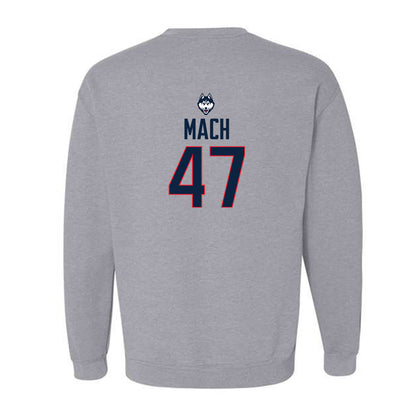 UConn - NCAA Baseball : Alex Mach - Crewneck Sweatshirt Classic Shersey