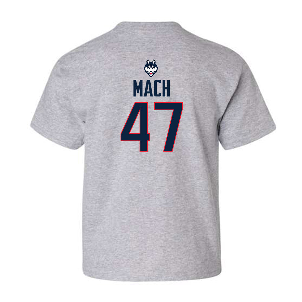 UConn - NCAA Baseball : Alex Mach - Youth T-Shirt Classic Shersey