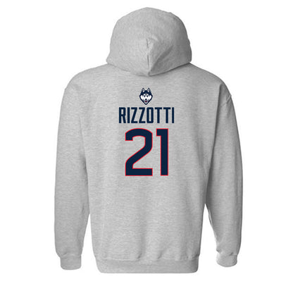 UConn - Women's Basketball Legends : Jennifer Rizzotti - Hooded Sweatshirt Classic Shersey