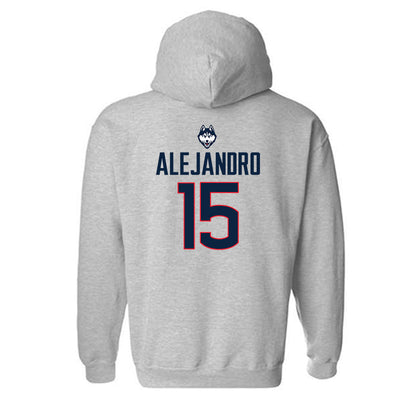 UConn - NCAA Baseball : Hector Alejandro - Hooded Sweatshirt Classic Shersey