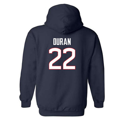 UConn - Women's Basketball Legends : Amy Duran - Hooded Sweatshirt Classic Shersey