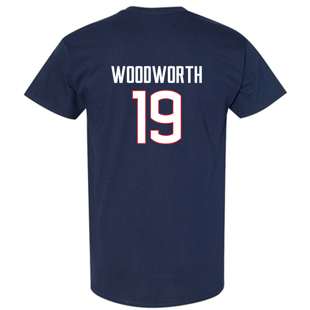 UConn - NCAA Women's Ice Hockey : Megan Woodworth T-Shirt