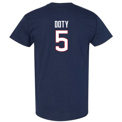 UConn - NCAA Women's Basketball Legends : Caroline Doty - T-Shirt Classic Shersey