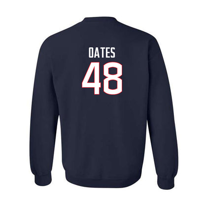 UConn - NCAA Baseball : Michael Oates - Crewneck Sweatshirt Classic Shersey