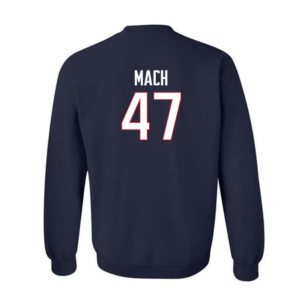 UConn - NCAA Baseball : Alex Mach - Crewneck Sweatshirt Classic Shersey