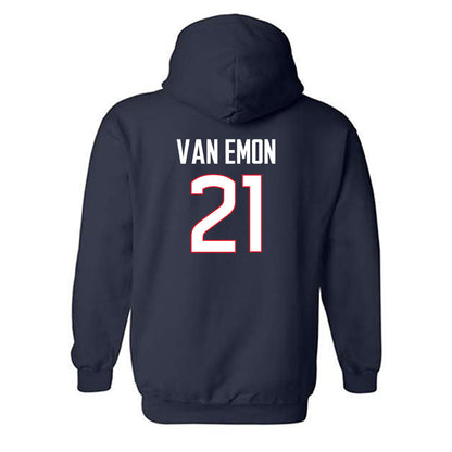 UConn - NCAA Baseball : Gabe Van Emon - Hooded Sweatshirt Classic Shersey