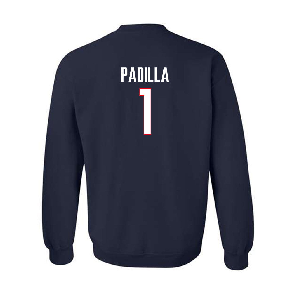 UConn - NCAA Baseball : Bryan Padilla - Crewneck Sweatshirt Classic Shersey