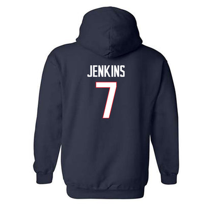 UConn - NCAA Softball : Hope Jenkins - Hooded Sweatshirt Classic Shersey