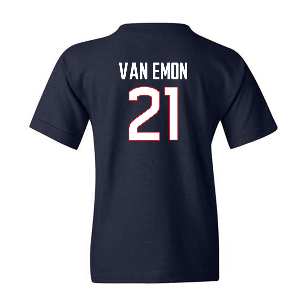 UConn - NCAA Baseball : Gabe Van Emon - Youth T-Shirt Classic Shersey