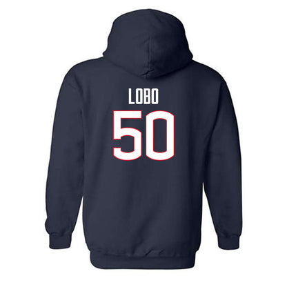 UConn - Women's Basketball Legends : Rebecca Lobo - Hooded Sweatshirt Classic Shersey