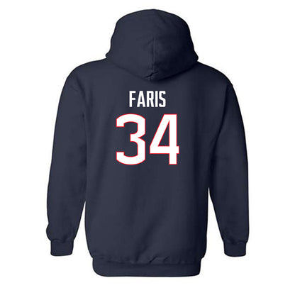 UConn - Women's Basketball Legends : Kelly Faris - Hooded Sweatshirt Classic Shersey