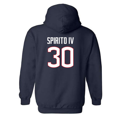UConn - NCAA Baseball : Frank Spirito IV - Hooded Sweatshirt Classic Shersey