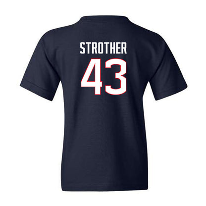 UConn - Women's Basketball Legends : Ann Strother - Youth T-Shirt Classic Shersey