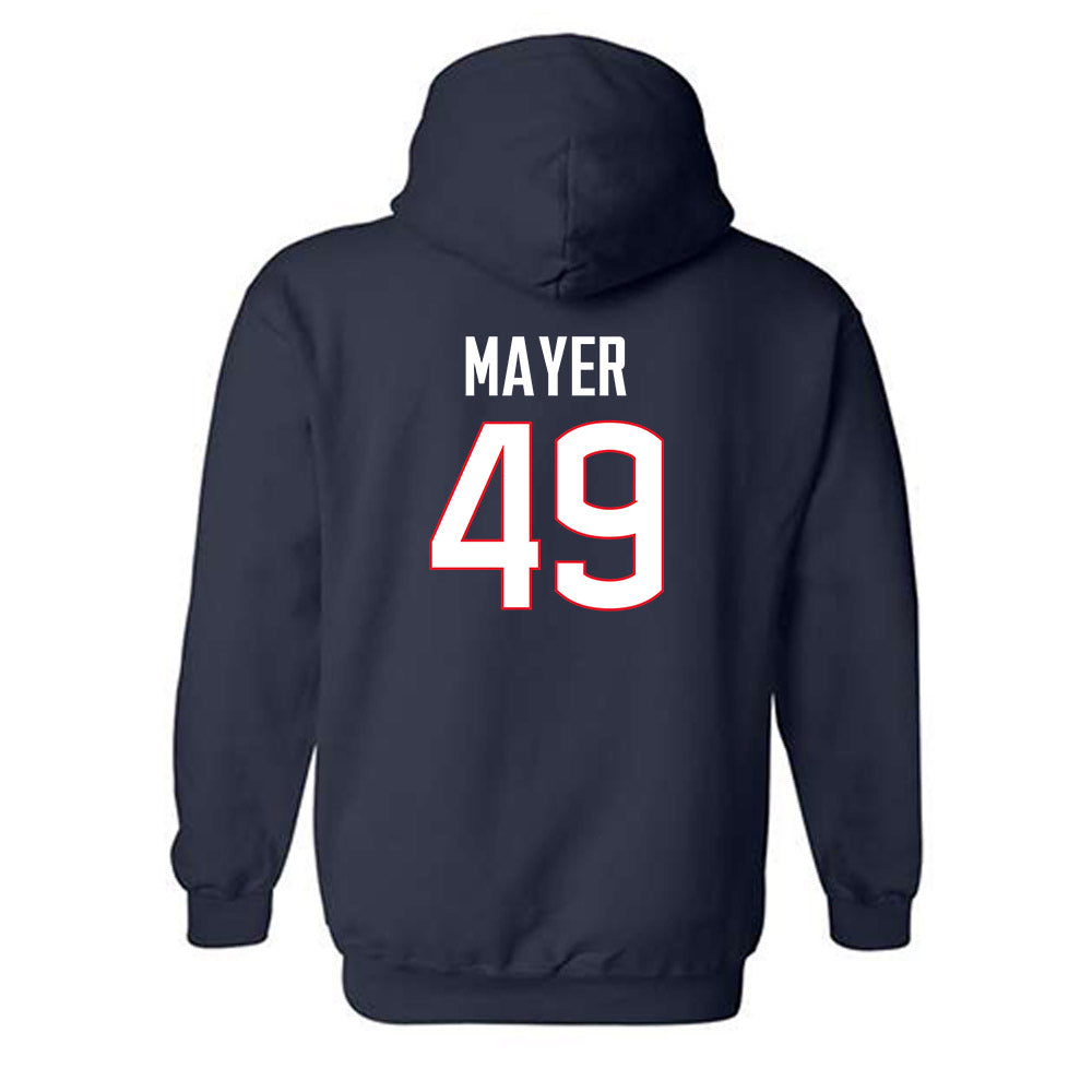 UConn - NCAA Baseball : Cameron Mayer - Hooded Sweatshirt Classic Shersey