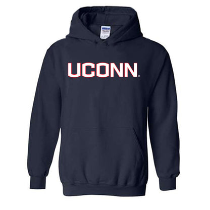 UConn - NCAA Men's Basketball : Samson Johnson Shersey Hooded Sweatshirt