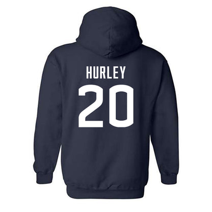 UConn - NCAA Men's Basketball : Andrew Hurley - Hooded Sweatshirt Sports Shersey