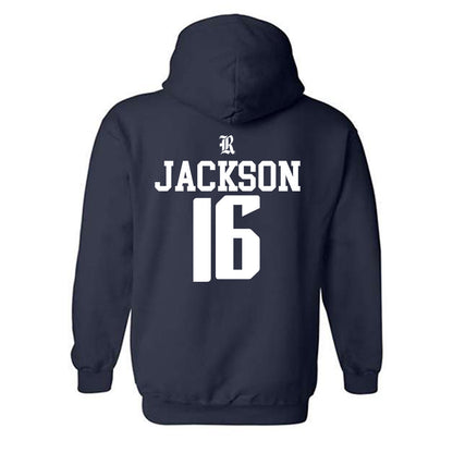 Rice - NCAA Football : Quinton Jackson Hooded Sweatshirt