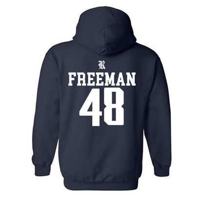 Rice - NCAA Football : Wyatt Freeman - Hooded Sweatshirt Classic Shersey