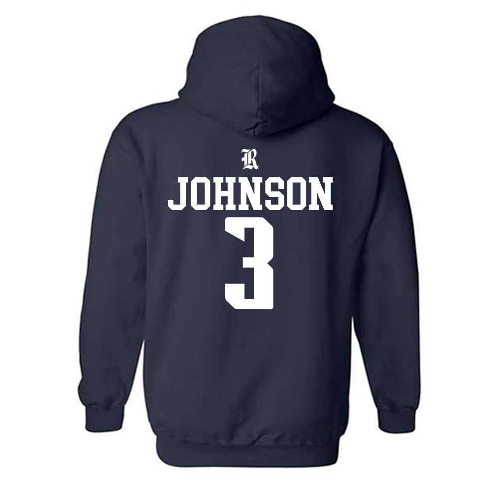 Rice - NCAA Football : JoVoni Johnson Hooded Sweatshirt