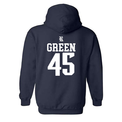 Rice - NCAA Football : Demone Green Hooded Sweatshirt