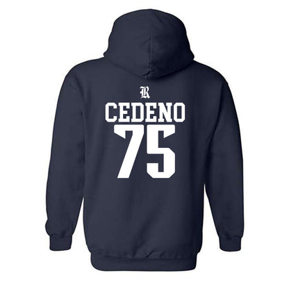 Rice - NCAA Football : Miguel Cedeno Hooded Sweatshirt