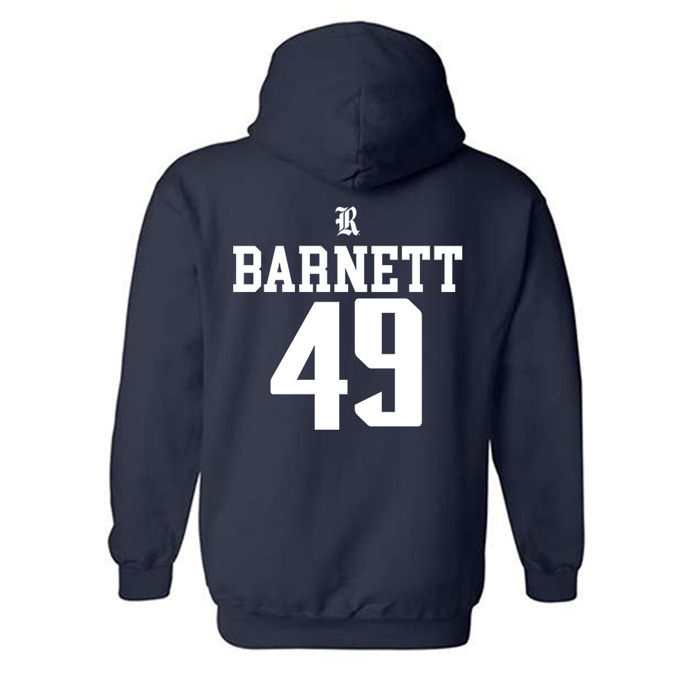 Rice - NCAA Football : Micah Barnett Hooded Sweatshirt