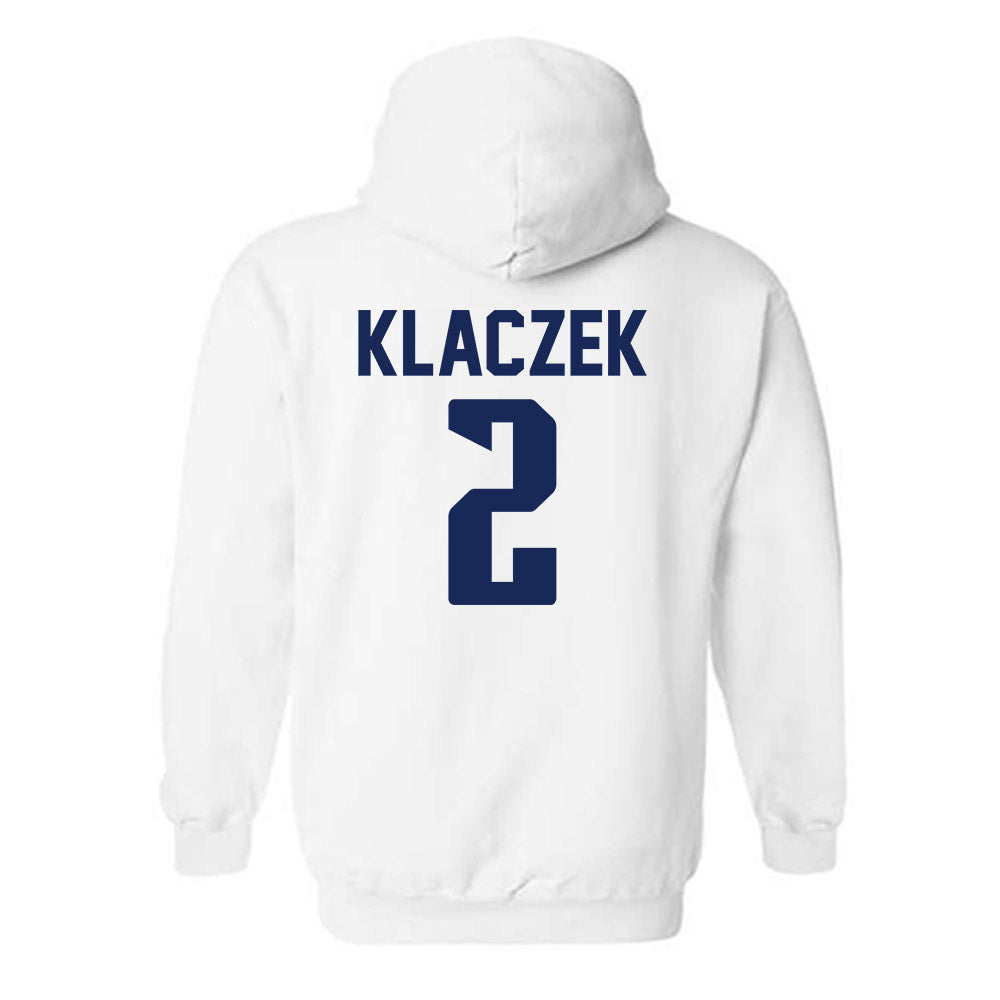 Rice - NCAA Women's Basketball : Emily Klaczek - Hooded Sweatshirt Classic Shersey