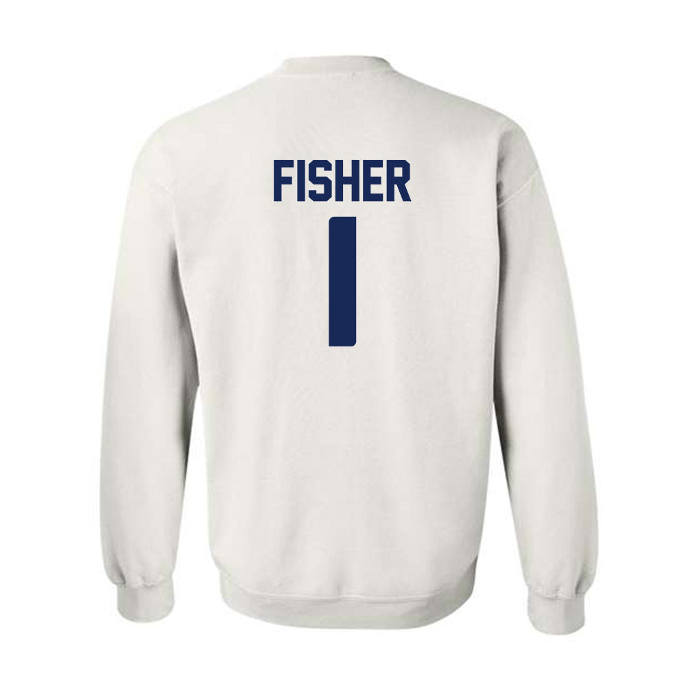 Rice - NCAA Women's Basketball : Malia Fisher - Crewneck Sweatshirt Classic Shersey