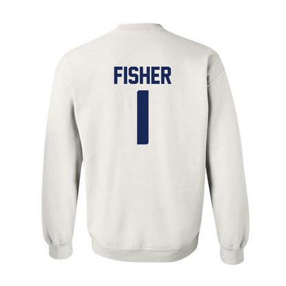 Rice - NCAA Women's Basketball : Malia Fisher - Crewneck Sweatshirt Classic Shersey