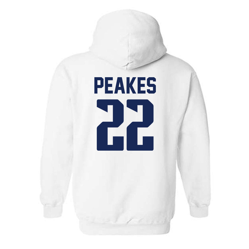 Rice - NCAA Men's Basketball : Jackson Peakes - Hooded Sweatshirt Classic Shersey