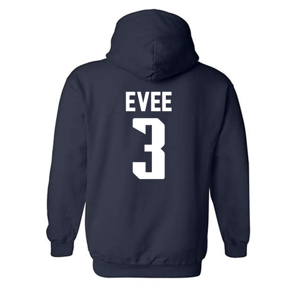 Rice - NCAA Men's Basketball : Travis Evee - Hooded Sweatshirt Classic Shersey