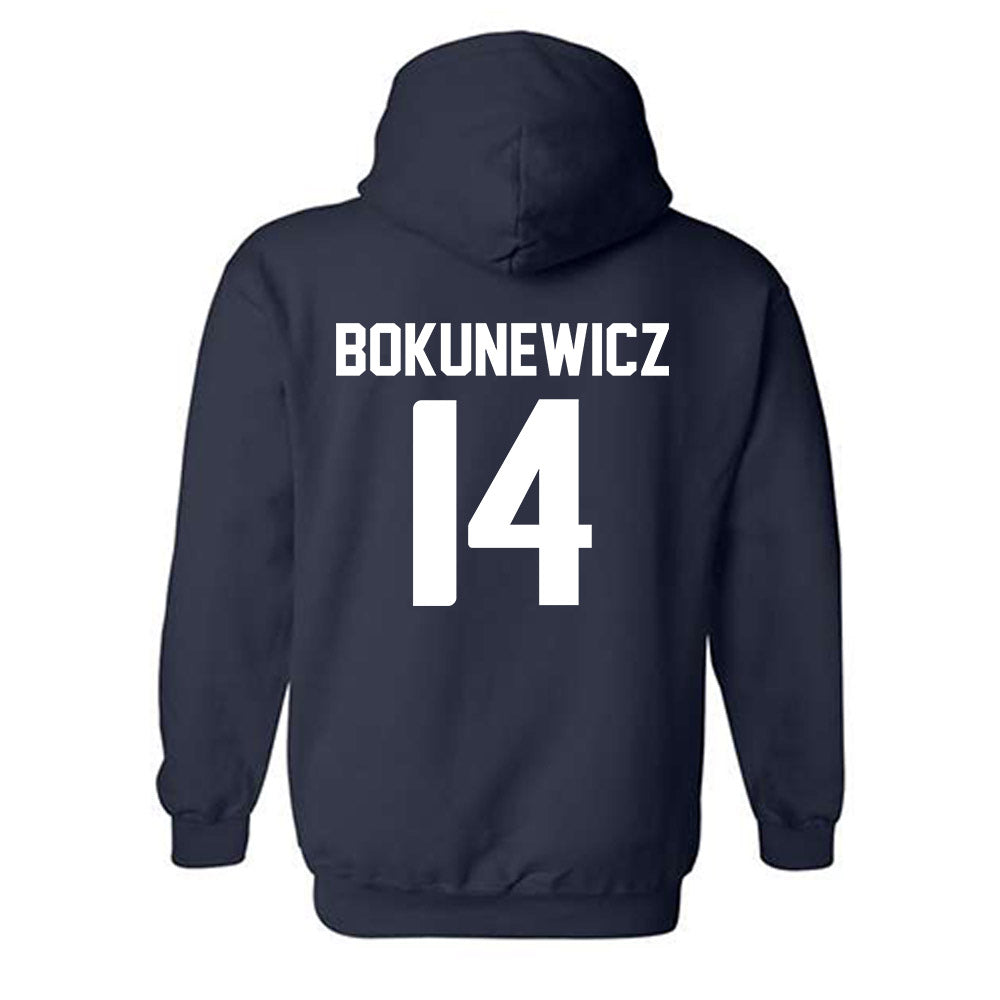 Rice - NCAA Women's Basketball : Maya Bokunewicz - Hooded Sweatshirt Classic Shersey