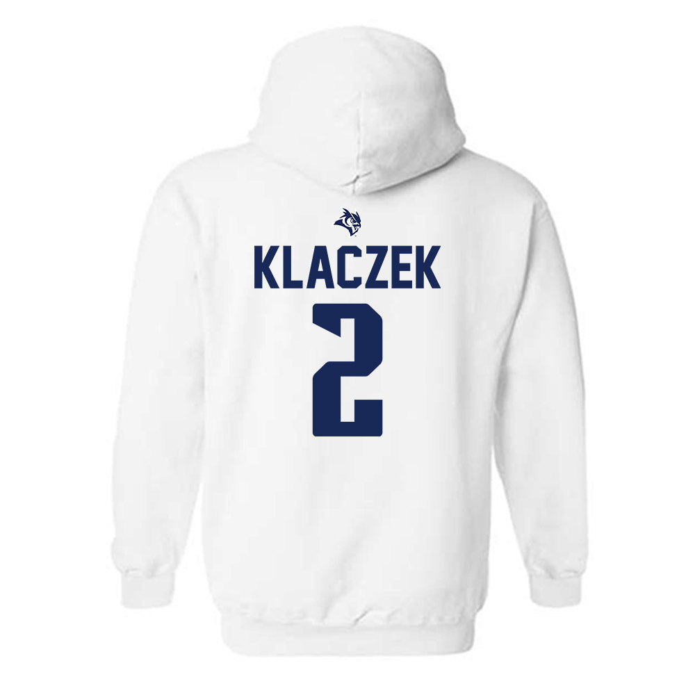 Rice - NCAA Women's Basketball : Emily Klaczek - Hooded Sweatshirt Sports Shersey