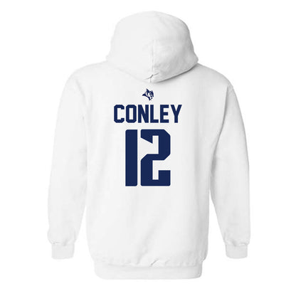 Rice - NCAA Women's Basketball : Layla Conley - Hooded Sweatshirt Sports Shersey