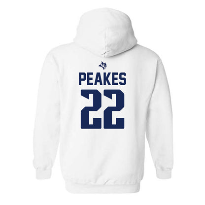 Rice - NCAA Men's Basketball : Jackson Peakes - Hooded Sweatshirt Sports Shersey