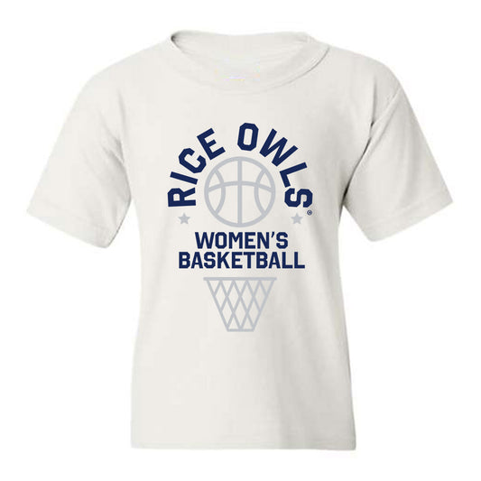 Rice - NCAA Women's Basketball : Hailey Adams - Youth T-Shirt Sports Shersey