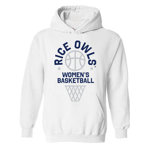 Rice - NCAA Women's Basketball : Hailey Adams - Hooded Sweatshirt Sports Shersey