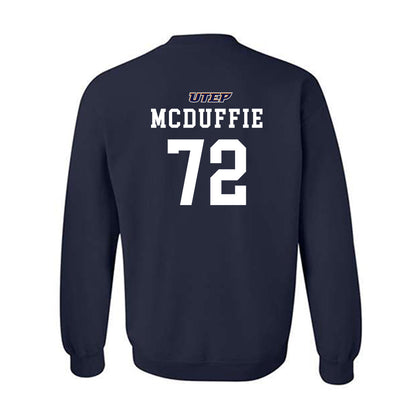 UTEP - NCAA Football : Tyrone McDuffie - Shersey Sweatshirt
