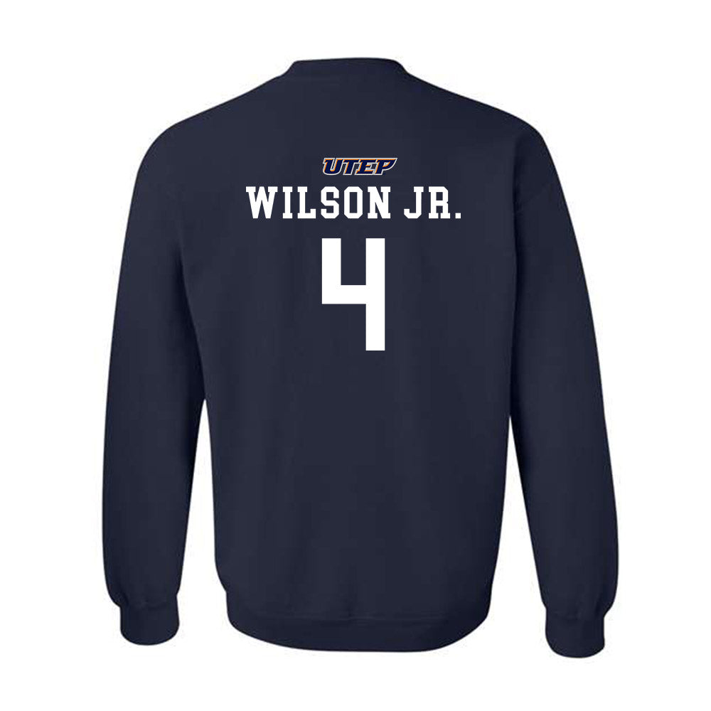 UTEP - NCAA Football : Jerome Wilson Jr Shersey Sweatshirt